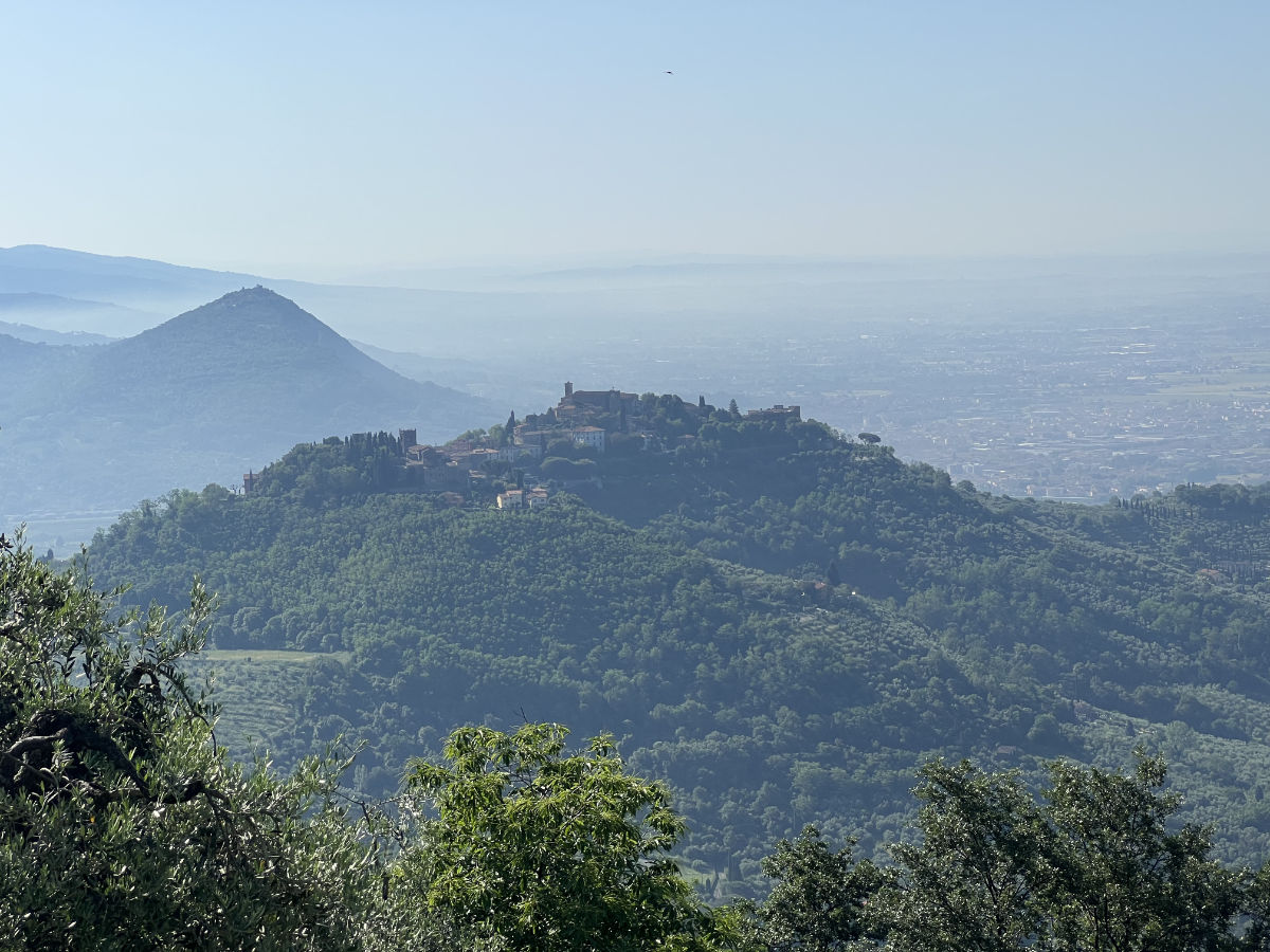 View over Montecatini Alto